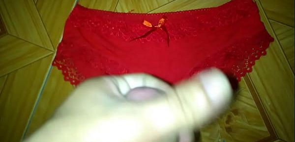  Sịp đỏ của em | Cum on panties compilation the best!